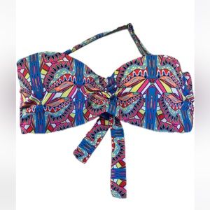 Urban Sea Bikini Top Bright Colors Size XL